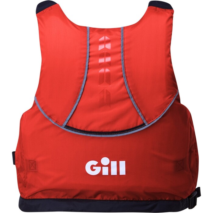 Gill Junior Pro Red 2024 Racer Side Zip 50N Ayuda A La Flotabilidad 4916J - / Naranja